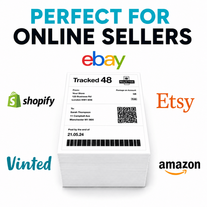 Fanfold Shipping Labels - Postl