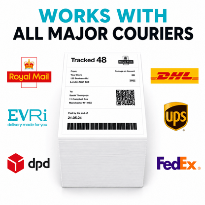 Fanfold Shipping Labels - Postl