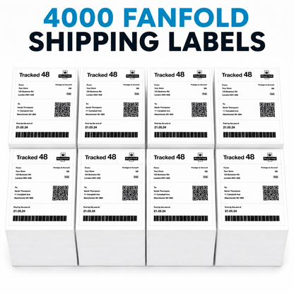 Fanfold Shipping Labels - Postl
