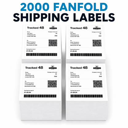 Fanfold Shipping Labels - Postl