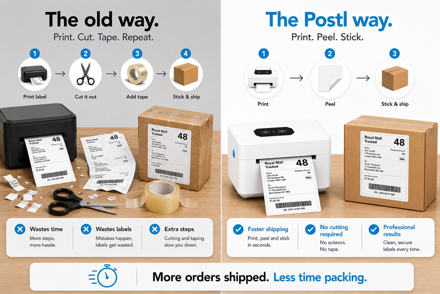 Postl Parcel Label Printer