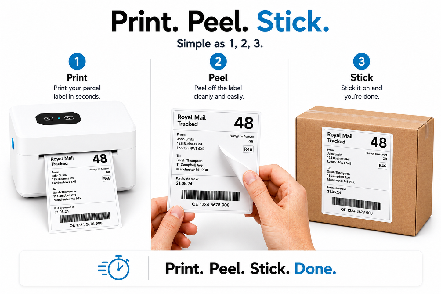 Postl Parcel Label Printer
